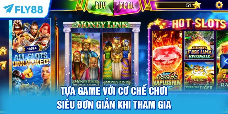Tựa game với cơ chế chơi siêu đơn giản khi tham gia